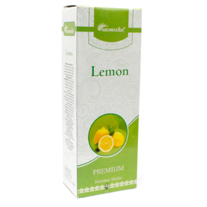 Bâtonnet Encens Premium Aromatika - Citron