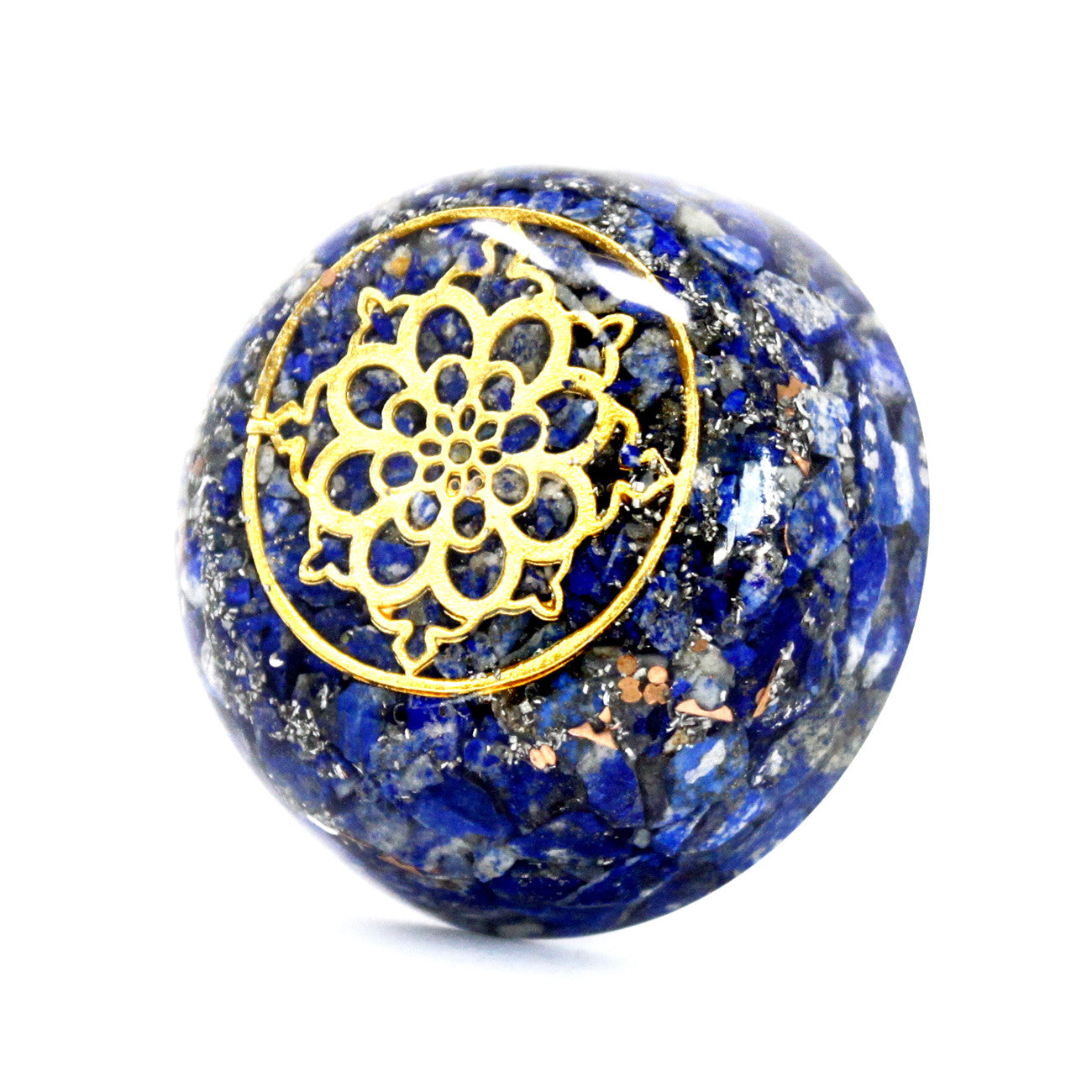 Presse-papiers Orgonite  - Dôme Lapis