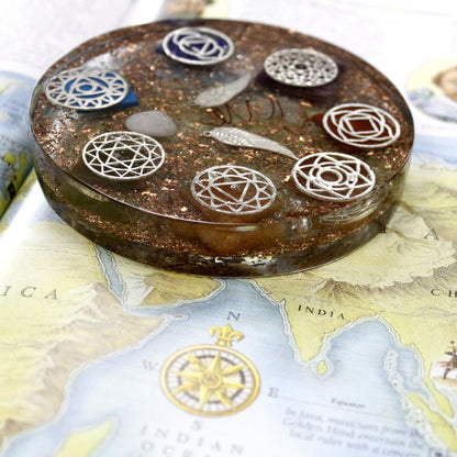 Presse-papiers Orgonite - Ange Chakra - Large