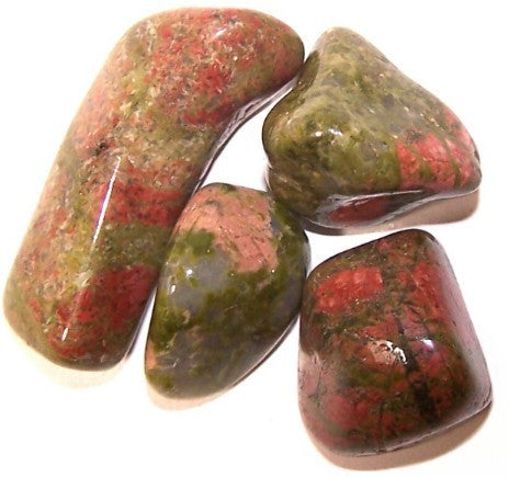 Larges Pierres Roulées - Unakite