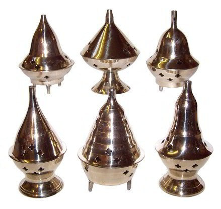 Porte-encens Brûleur d'encens en laiton  4"