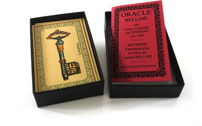 L'Oracle Belline Version Luxe Cartes Tranches Or