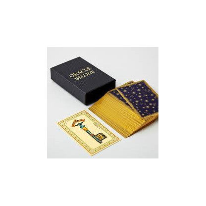 L'Oracle Belline Version Luxe Cartes Tranches Or