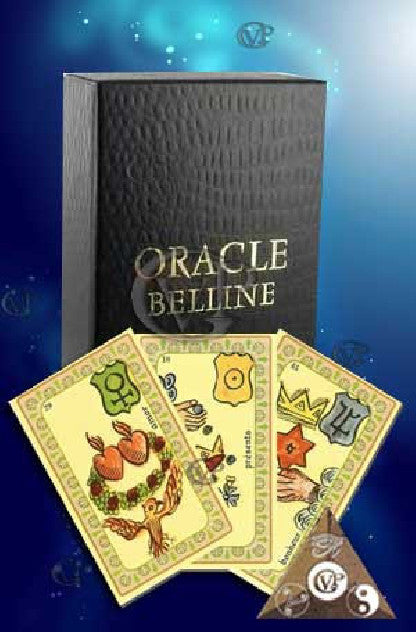 L'Oracle Belline Version Luxe Cartes Tranches Or