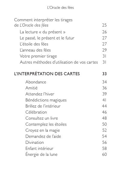 L'Oracle des Fées
